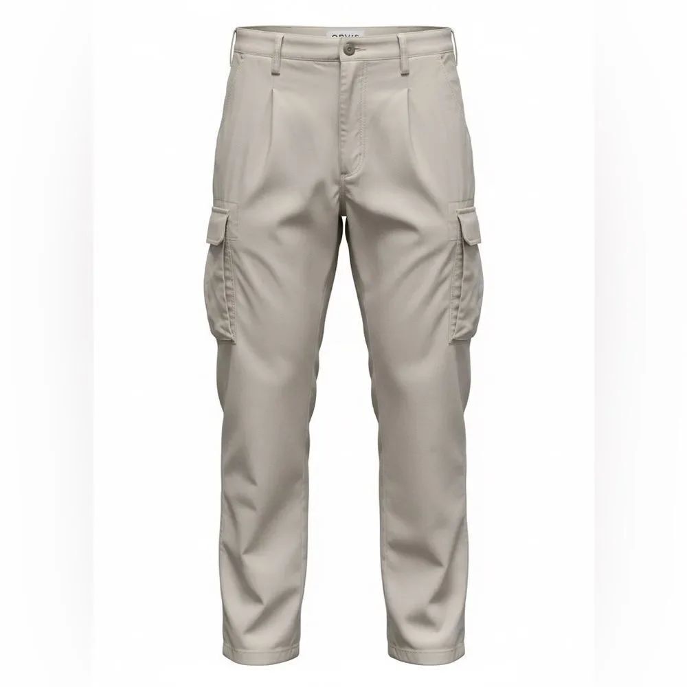 ORVIS MENS CARGO PANTS TAN SIZE 36
